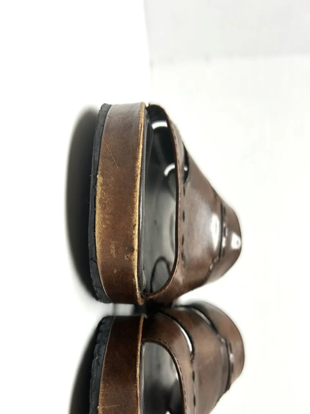 Cole Haan brown leather sandals sz 8.5